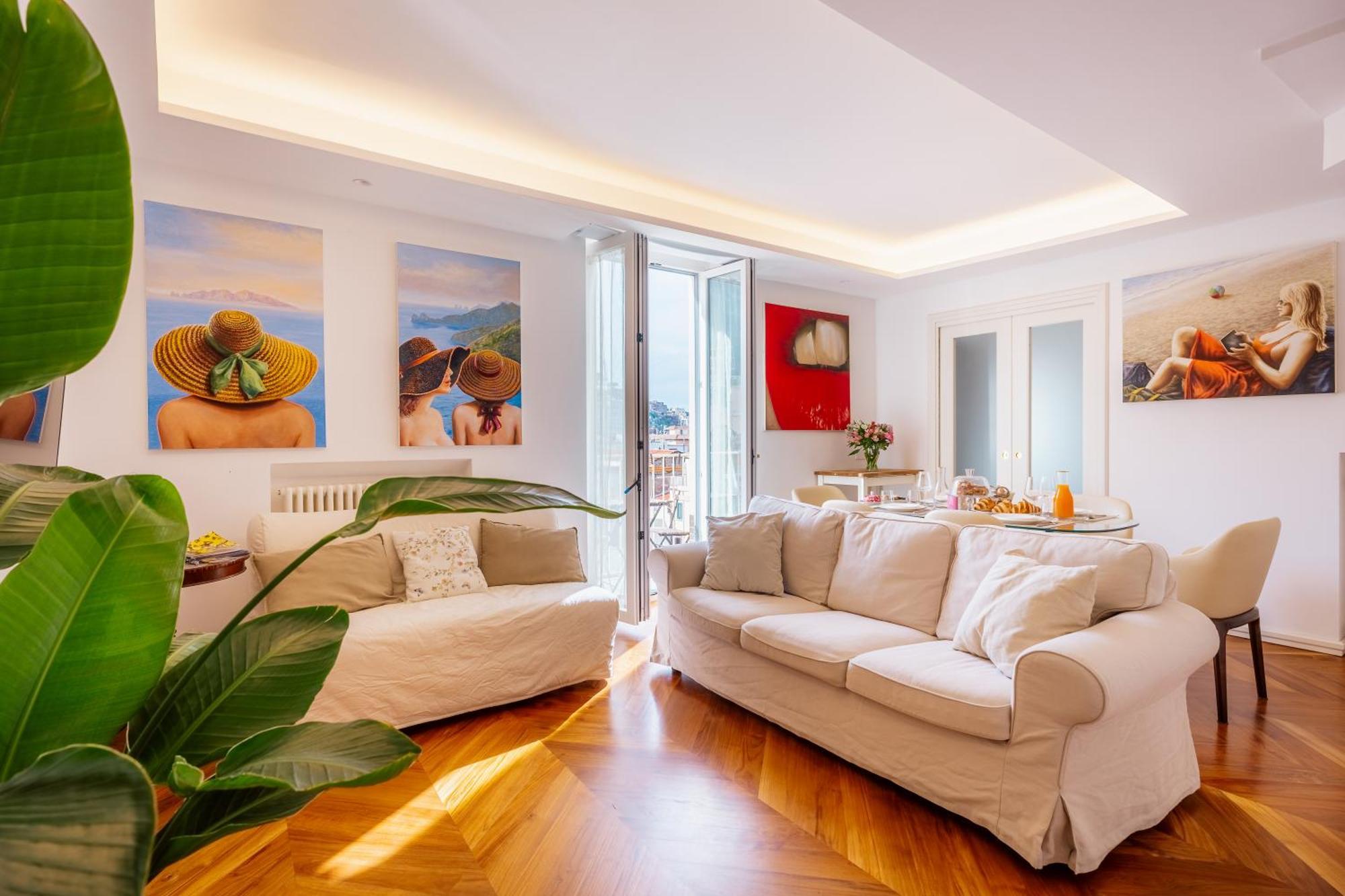 Apartmán Casa E Arte Sorrento Exteriér fotografie